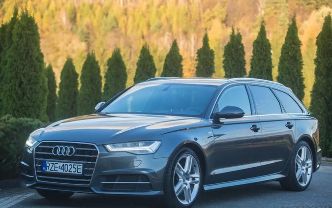 Audi A6 cena 99799 przebieg: 130000, rok produkcji 2017 z Szczytna małe 596
